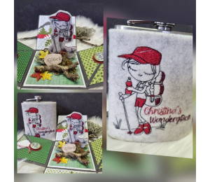 Stickdatei - Wandern Swirly Girls & Boys 10